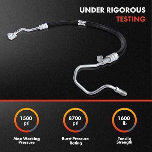 Power Steering Return Hose Line Assembly Compatible with Mazda 6 2009 2010