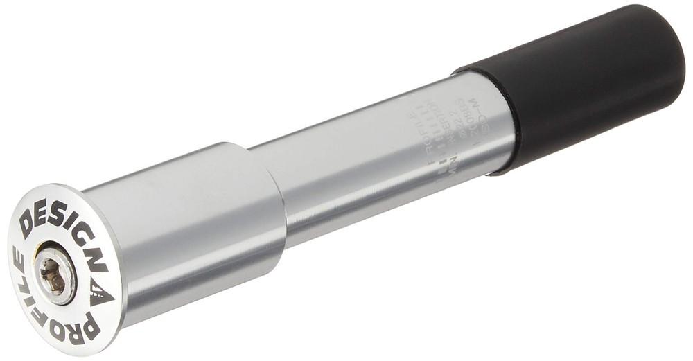 Profile Design Threadless Size Converter (1" - 1 1/8") Silver
