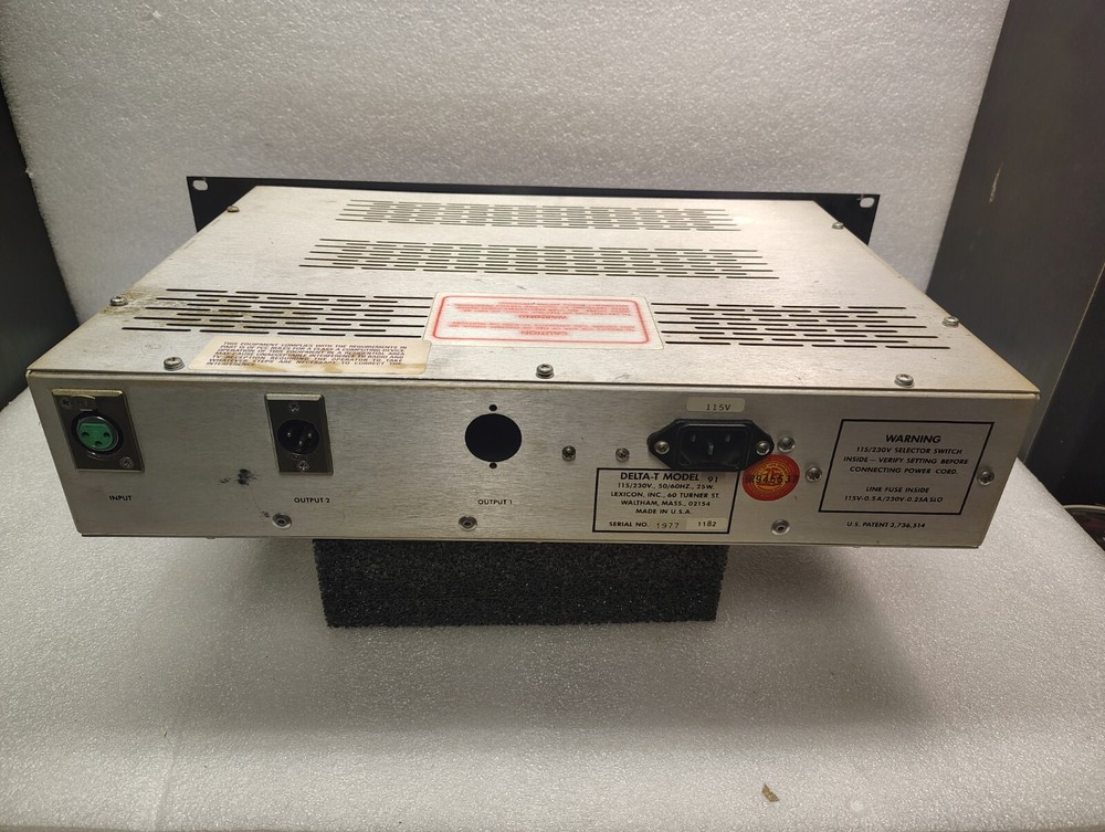 LEXICON DELTA-T. MODEL 91, digital delay system