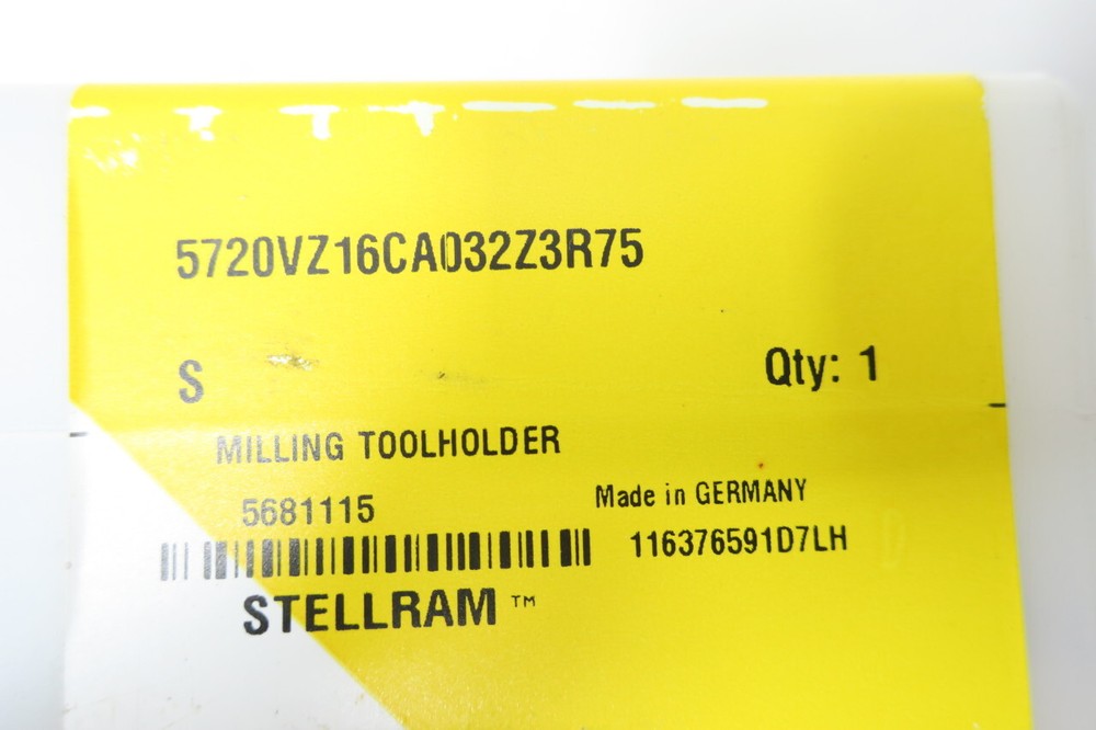 Kennametal 5720VZ16CA032Z3R75 Tool Holder