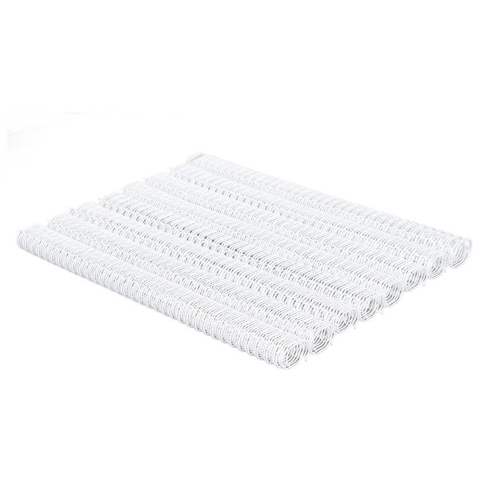 100PCS Double Loop Wire Binding Spines 9/16 Inch 120 Sheet Capacity A4 Premium