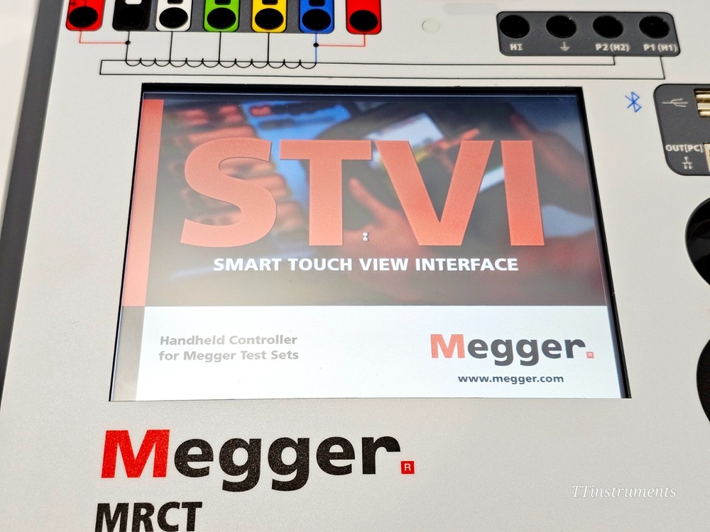 Calibrated Megger MRCT Relay & Current Transformer Test Set with Screen & Access