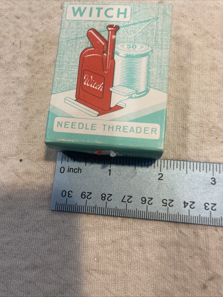 Vintage Witch Automatic Needle Threader, Original Box, Made in West Germany.
