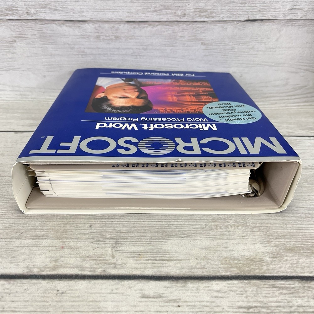 1985 RARE - Vintage Microsoft Word Version 2.0 For IBM PC Software | Complete