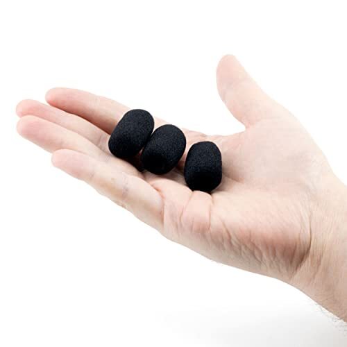 30 Pack Lapel Microphone Windscreen Headset Mic Foam Cover Pads Mini Size