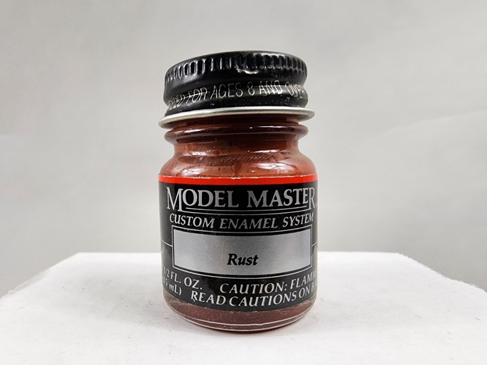 Testors Model Master Rust 1785 Flat Enamel Paint .5 oz 1/2 oz