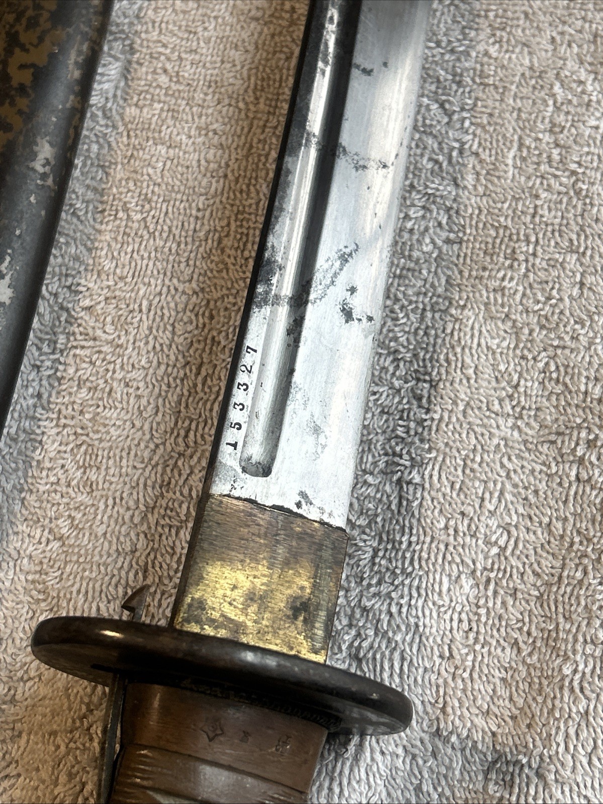 Nice WWII Japanese Shin Gunto Type 95 NCO Sword Free Shipping Tokyo Arsenal Free