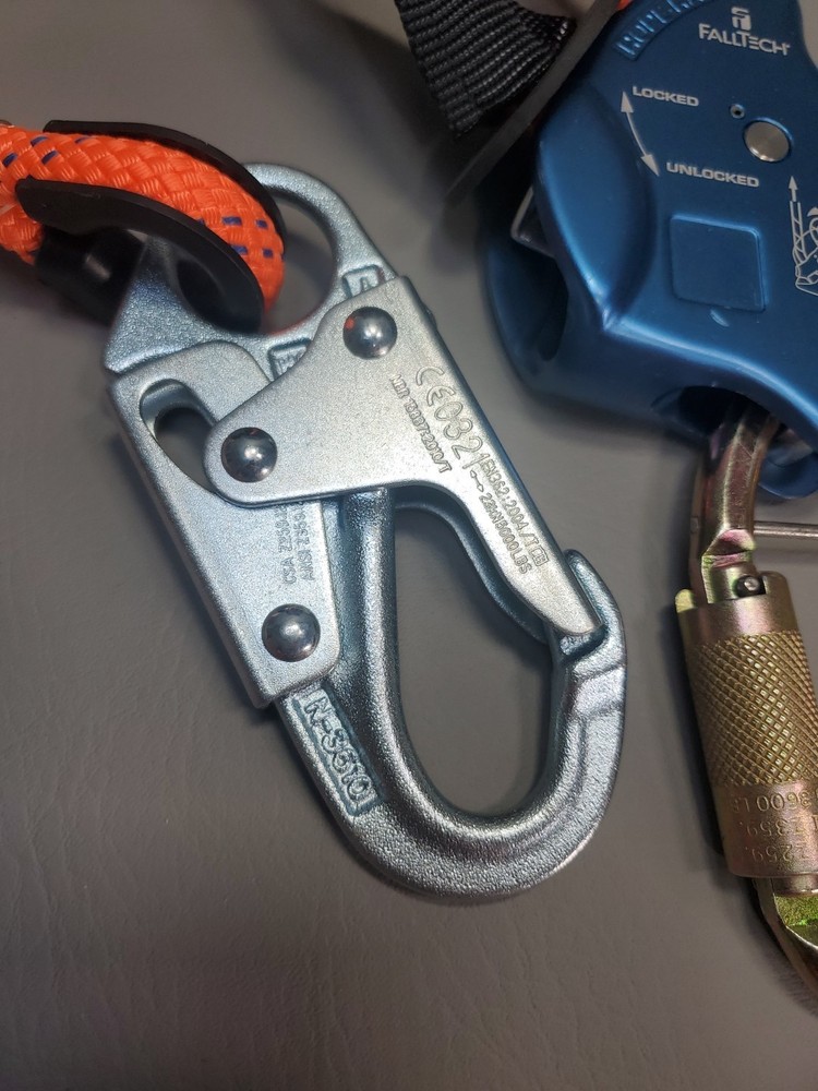 Falltech Tower Climber 6.5' Adjustable Positioning Lanyard Orange