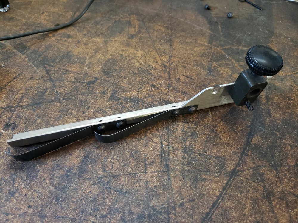 Used Streamfeeder Reliant 270RT Spring Guide Bracket & Spring