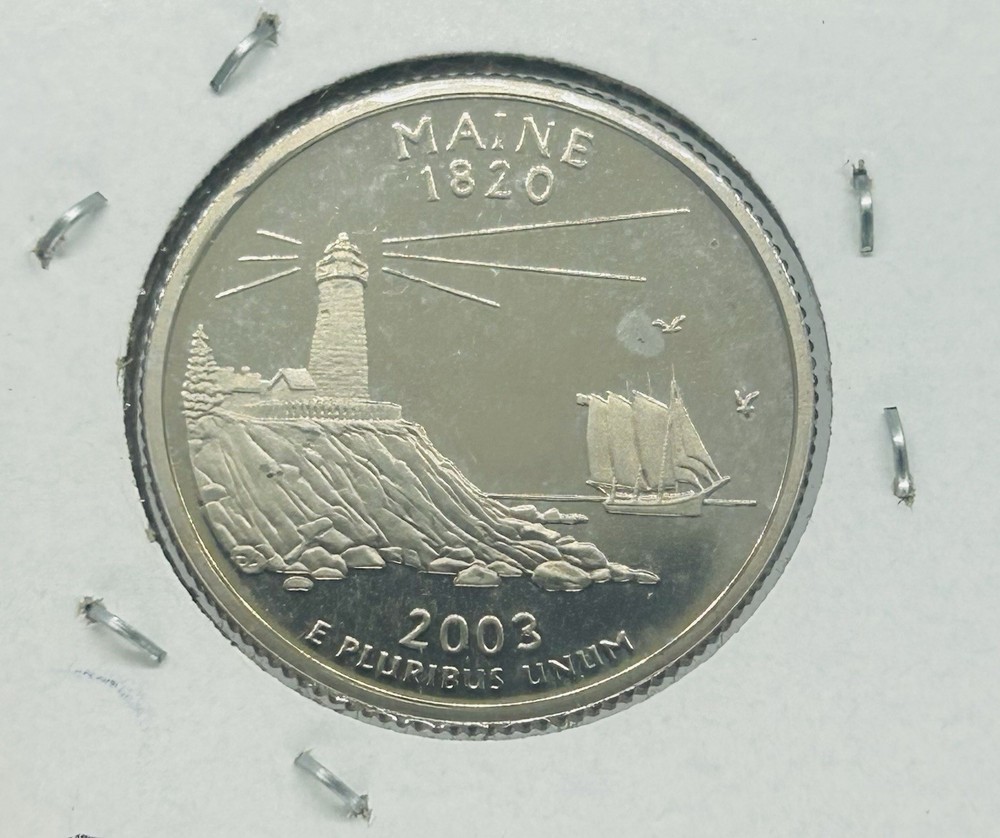 2003 Washington Quarter Maine