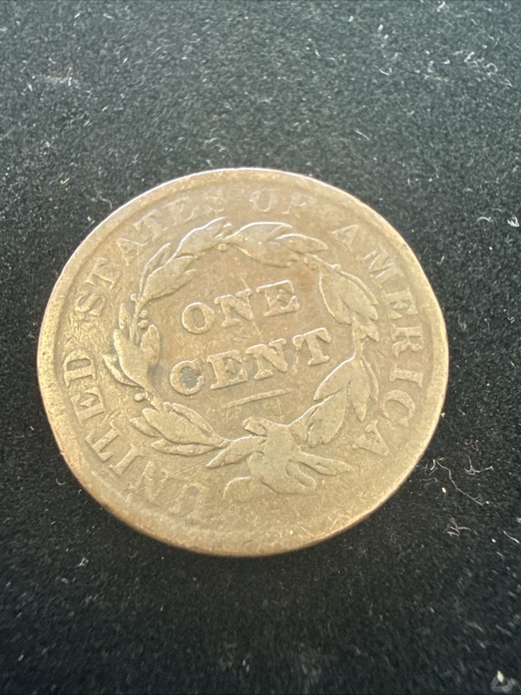 1837 coronet large cent #110997