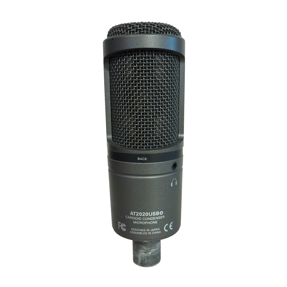 Audio-Technica AT2020USB+ USB Condenser Microphone Cardioid Studio Mic