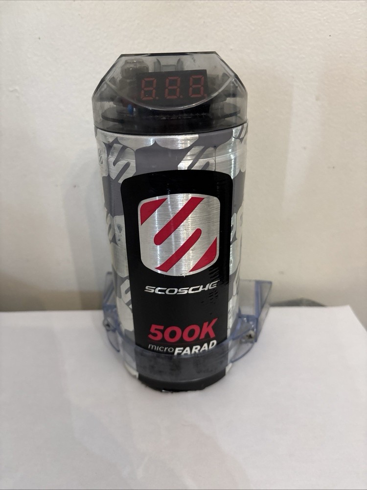 Scosche Micro Fared Digital Capacitor-Untested