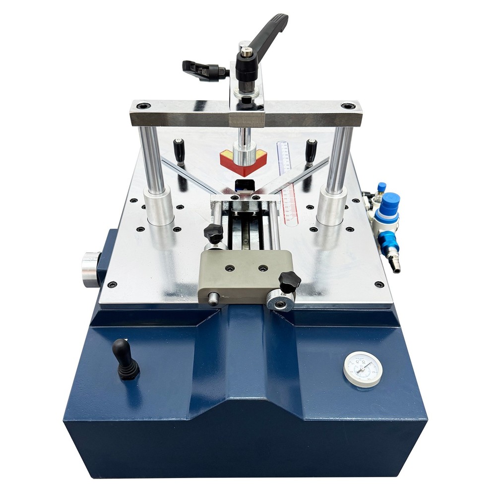 Desktop Adjustable Pneumatic Picture Frame Nail Angle Machine 7/10/12/15