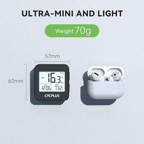 GPS Bike Computer, Wireless Cycling Computer with Automatic Backlight, G1