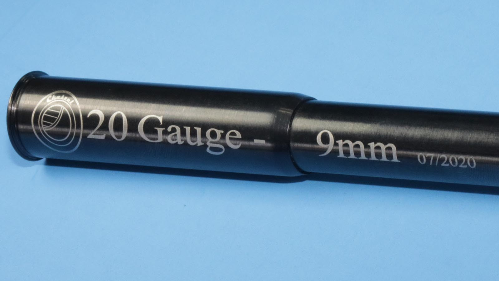 20ga to 9mm Adapter - Chamber Reducer 6" Long