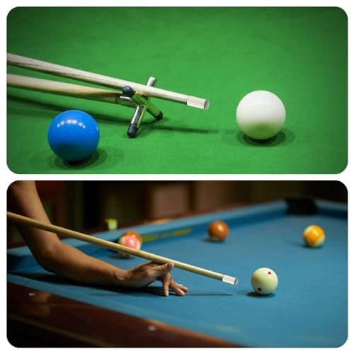 40pcs Slip On Pool Cue Tips, 4 Sizes Pool Stick Tips No Glue or Tool Required