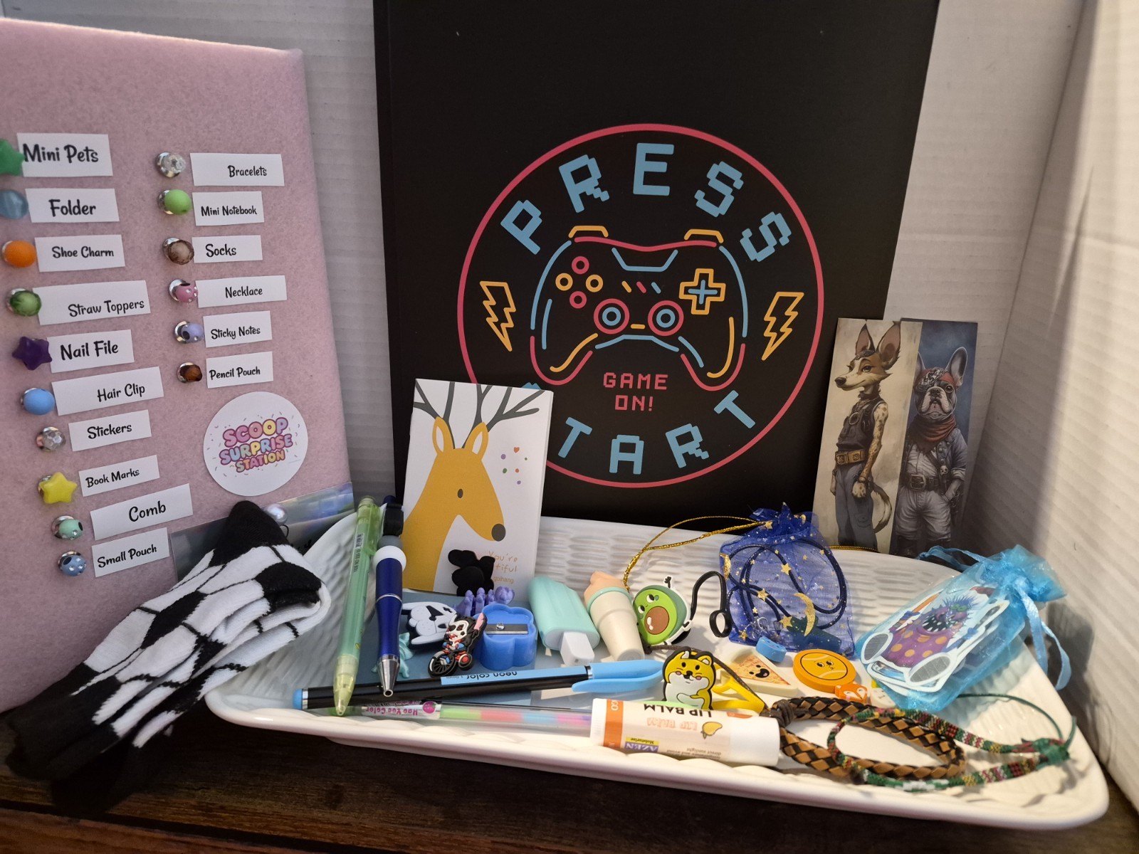 Kids Mystery Scoop + Bonus Toy Surprise/ Fun & Random/ Ages 8-12