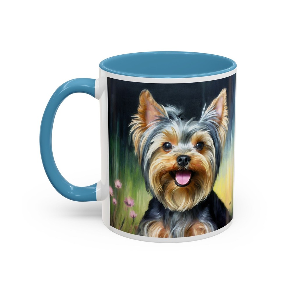 Yorkshire Terrier Ceramic Accent Coffee Mug