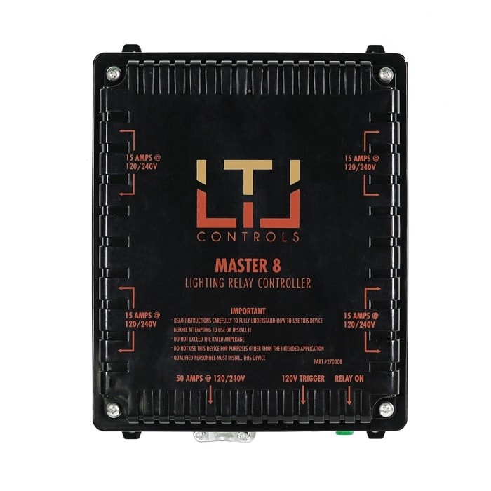 LTL Master 8 Lighting Relay Controller MLC Maximum (8) 1000W Ballast BAY HYDRO