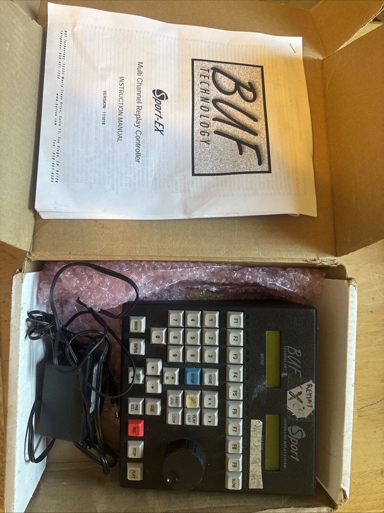 Buf Multi Channel Replay Controller  - Sport Ex-