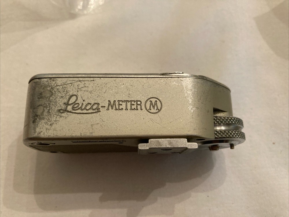 Leica Light Meter M Silver Color / Untested