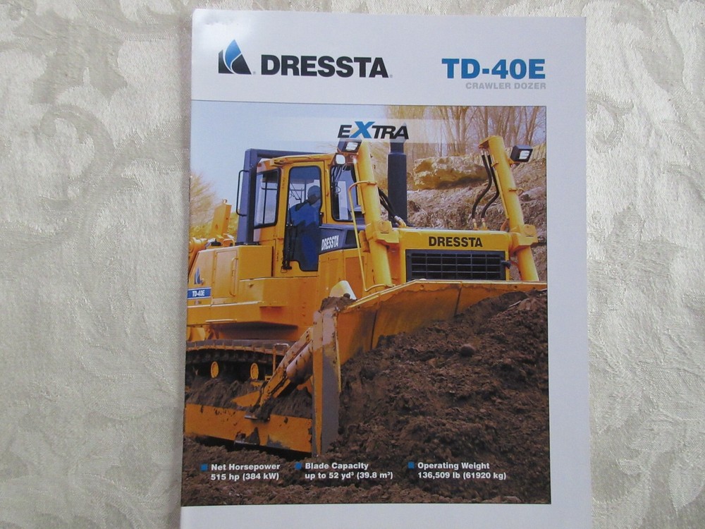 Dressta TD-40E Crawler Dozer Brochure 2008