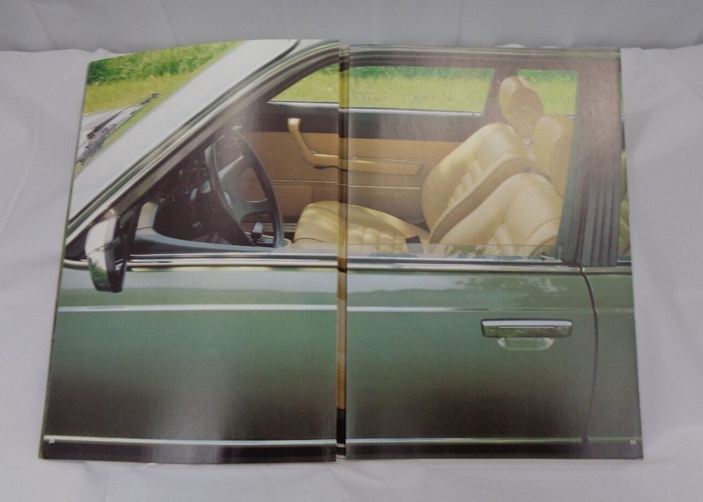BMW 1981 633 CSI Brochure and technical data Sheet