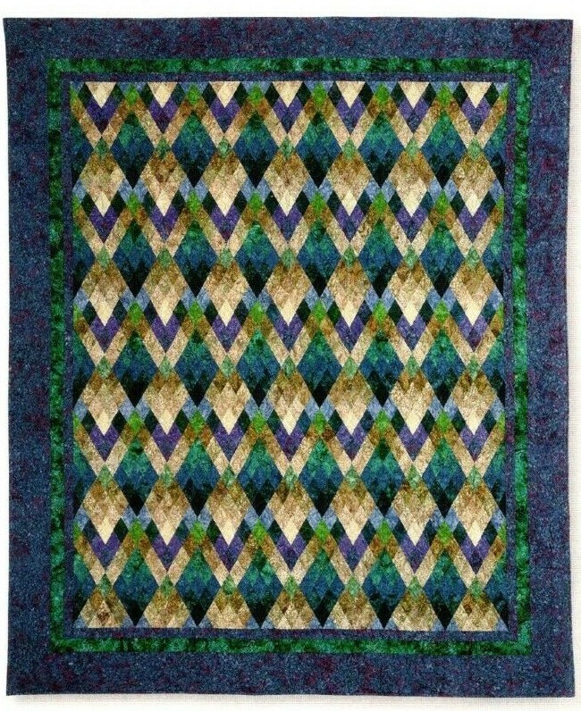 Lapis & Jade Quilt Pattern Pieced JB