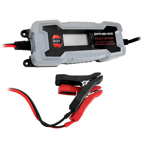LCD DISPLAY AUTOMATIC SMART BATTERY CHARGER - 2 YEAR WARRANTY