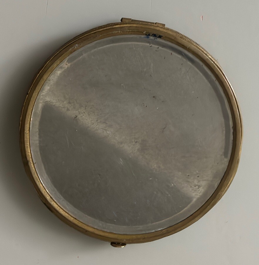 Vintage Powder With Puff