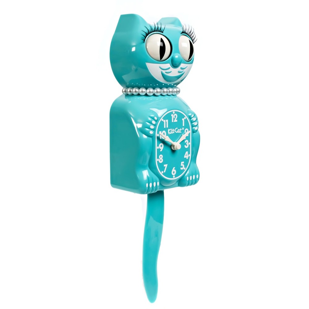 Vibrant Blue Turquoise Lady Kit-Cat Small,
