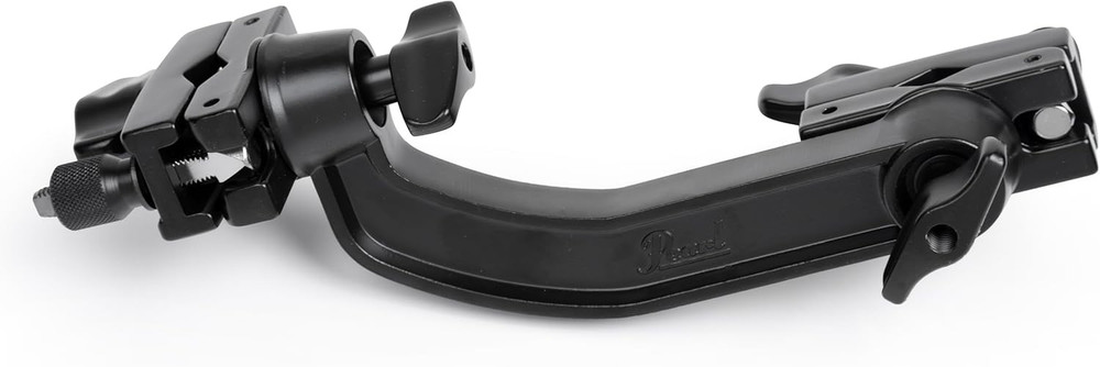 Long Two Position Twin Revolving Adapter, Black