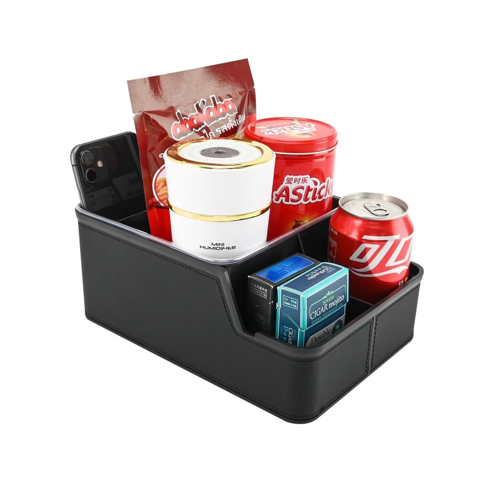 Car Storage Organizer Between Seats,Center Console Armrest Storage Box Back S...