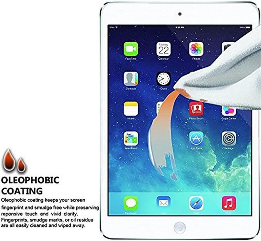 4 Pack Tempered Clear Glass Screen Protector For Apple iPad Mini 1/2/3