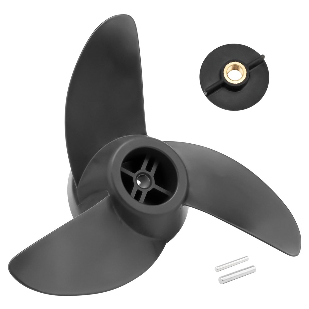 For MotorGuide Propeller 3 Blade Machete Compatible with Black