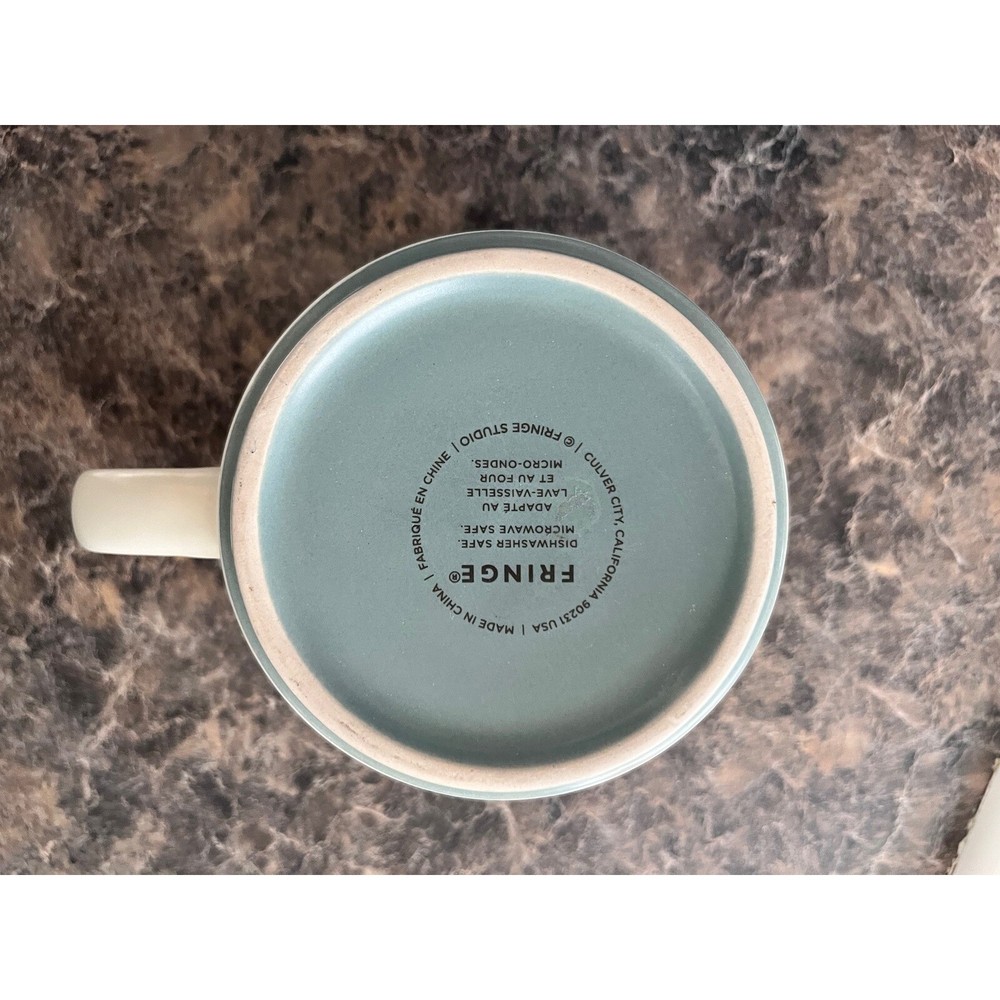 Monogram Initial K Mug Fringe Studio