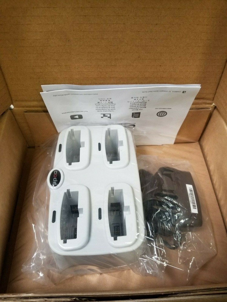 Code Cr2600 B5 Quad Bay Battery Charger With US Power Supply.