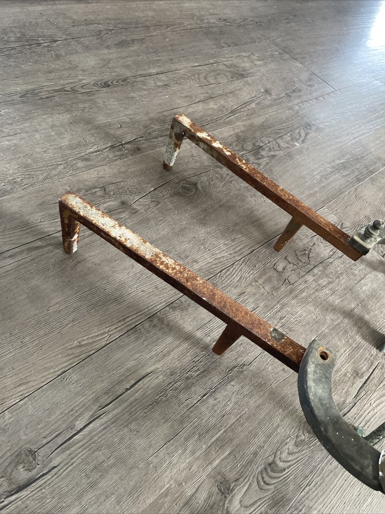 ** NO SHIP** Fire Place Andirons