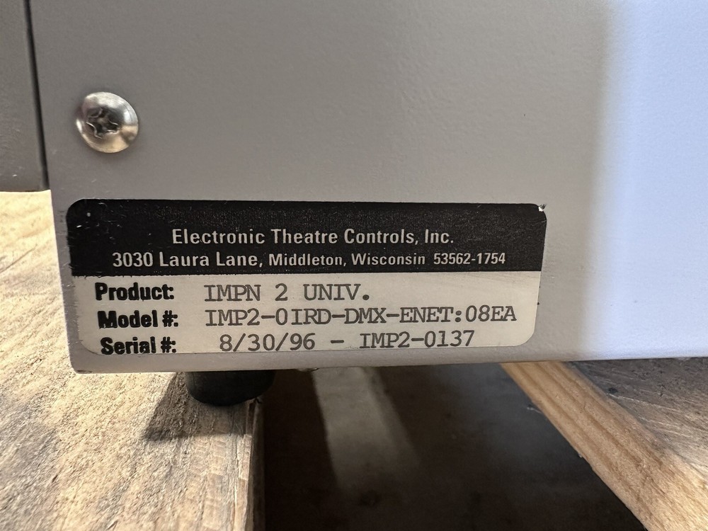 ETC Impression 2 Stage & Studio Lighting Control Controller Console