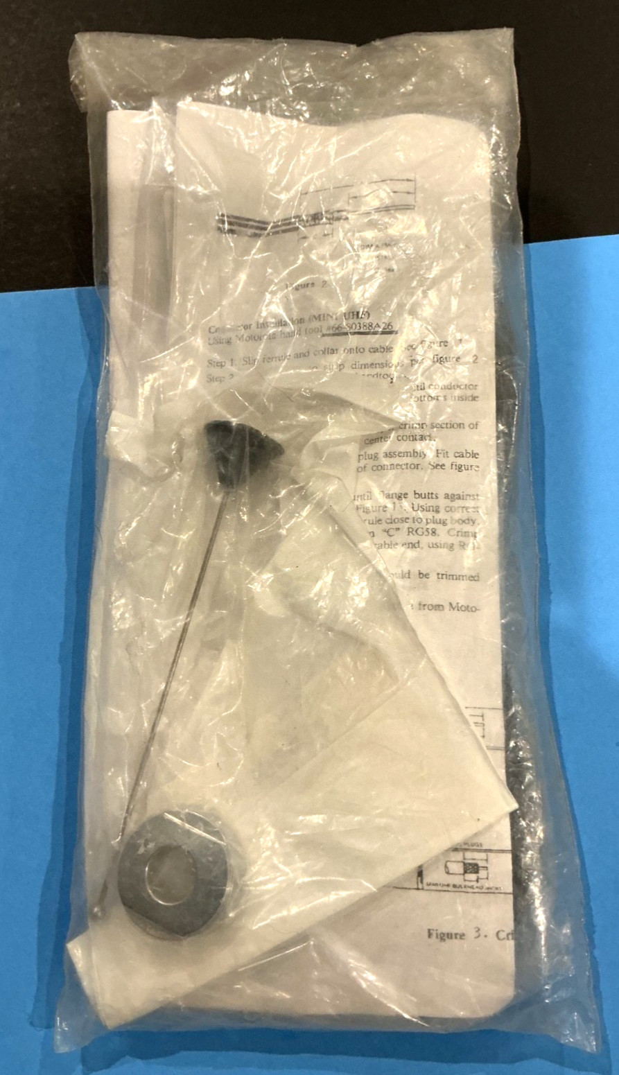 Motorola HAE4004A 450-470 Mhz UHF Mobile NMO Antenna Kit