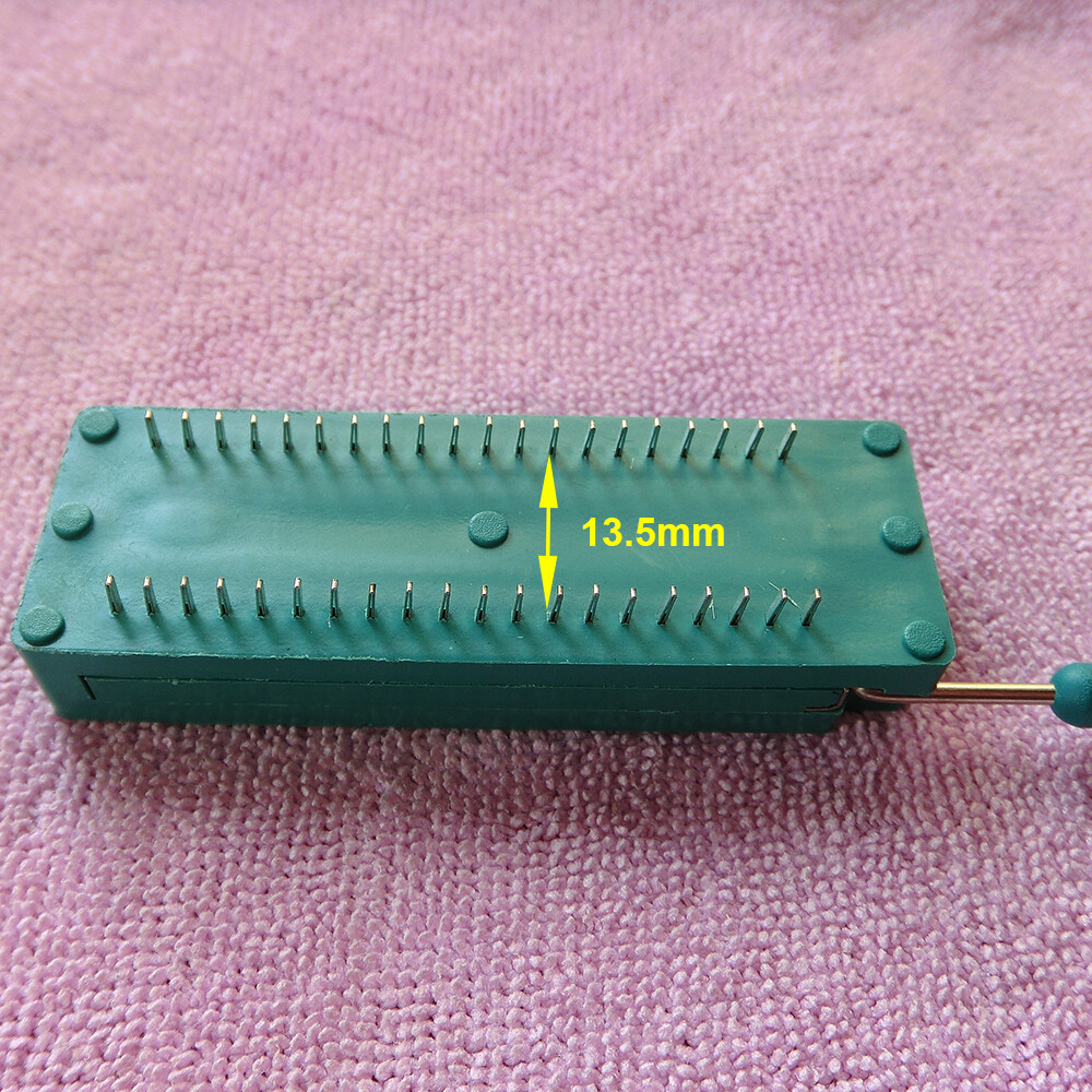 40-Pin Multi-function Universal ZIF DIP IC Wide Test Board Socket DIY PCB