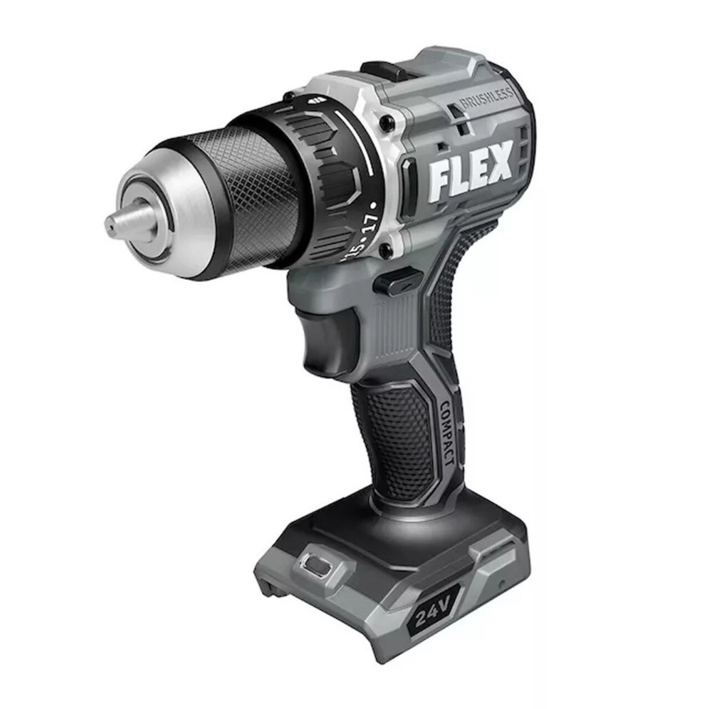 Flex FXM205-2A 24V Compact Drill Driver and Compact Impact Driver 4-Combo Kit
