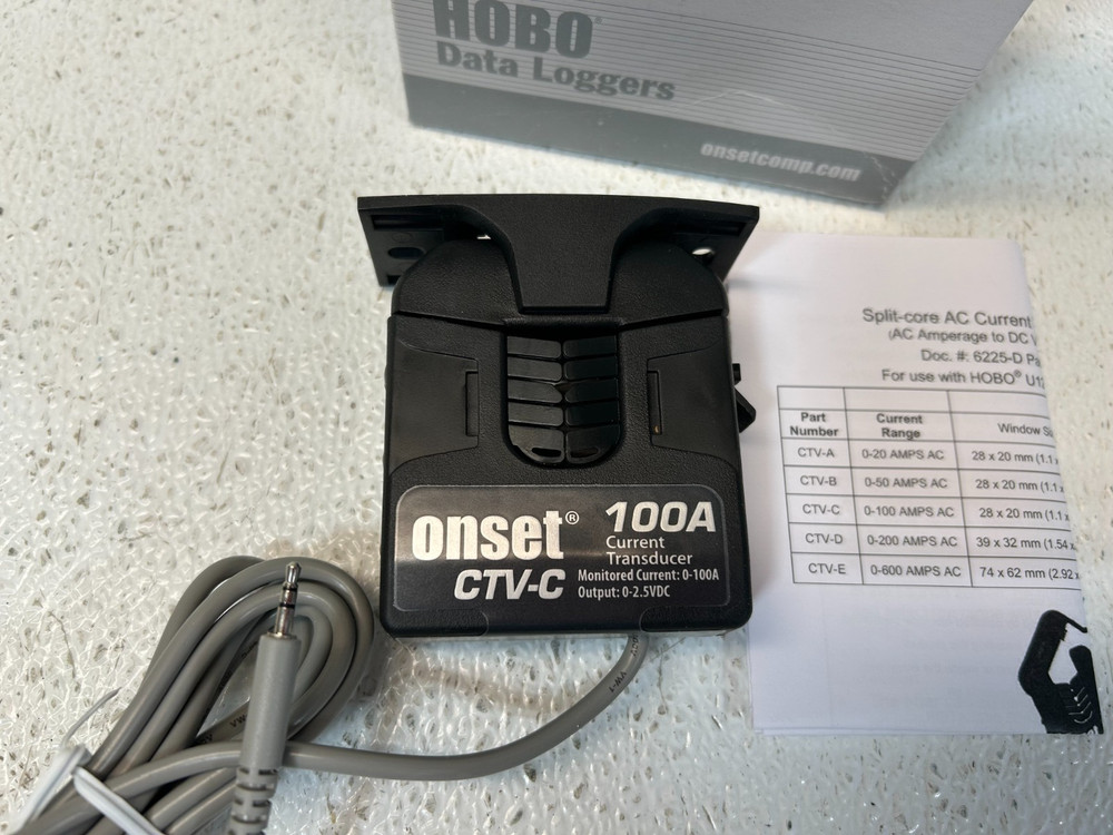 onset CTV-C 100A Current Transducer