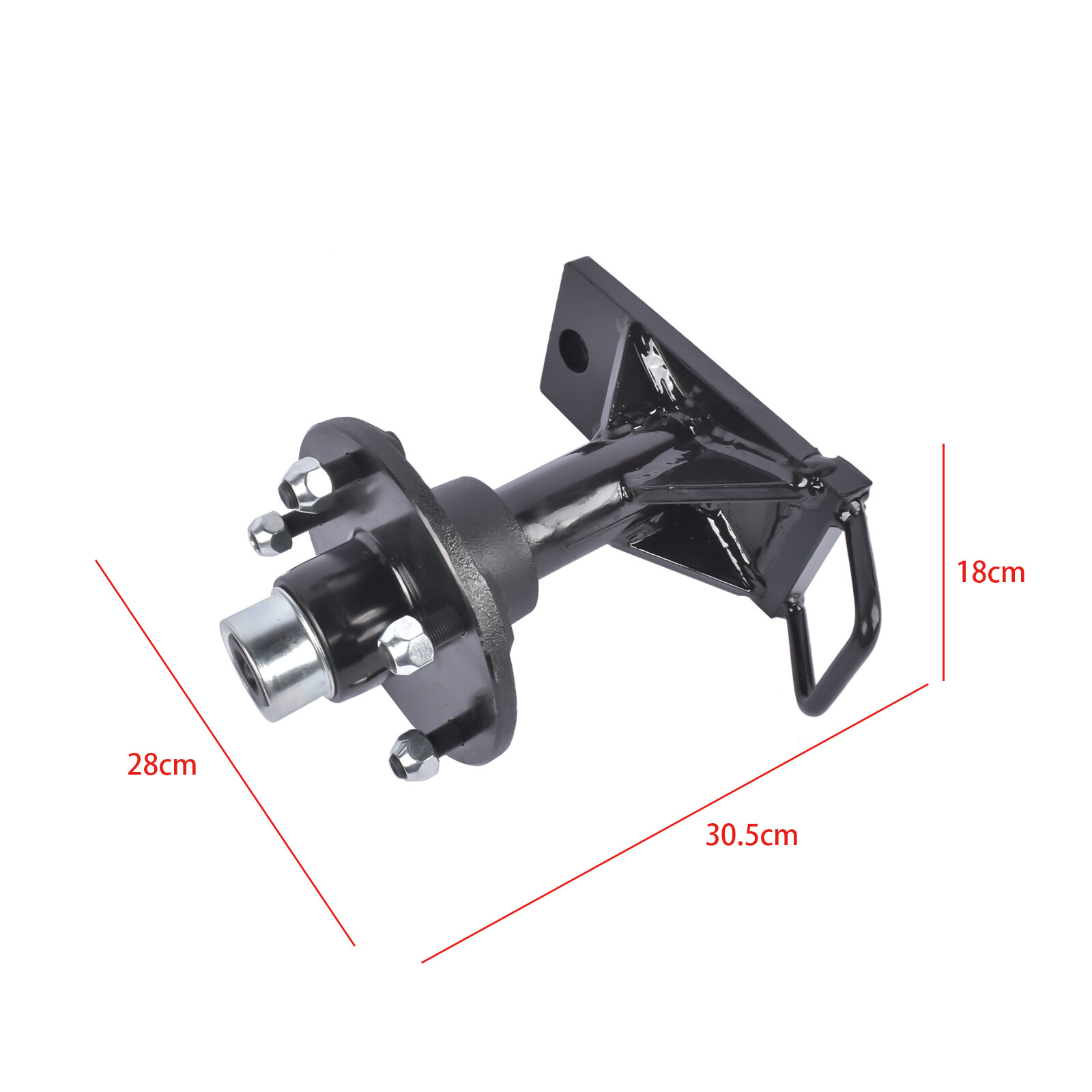 5x 5.5 Lug Superior Shipping Container Wheels Container Moving Kit 2 Spindles