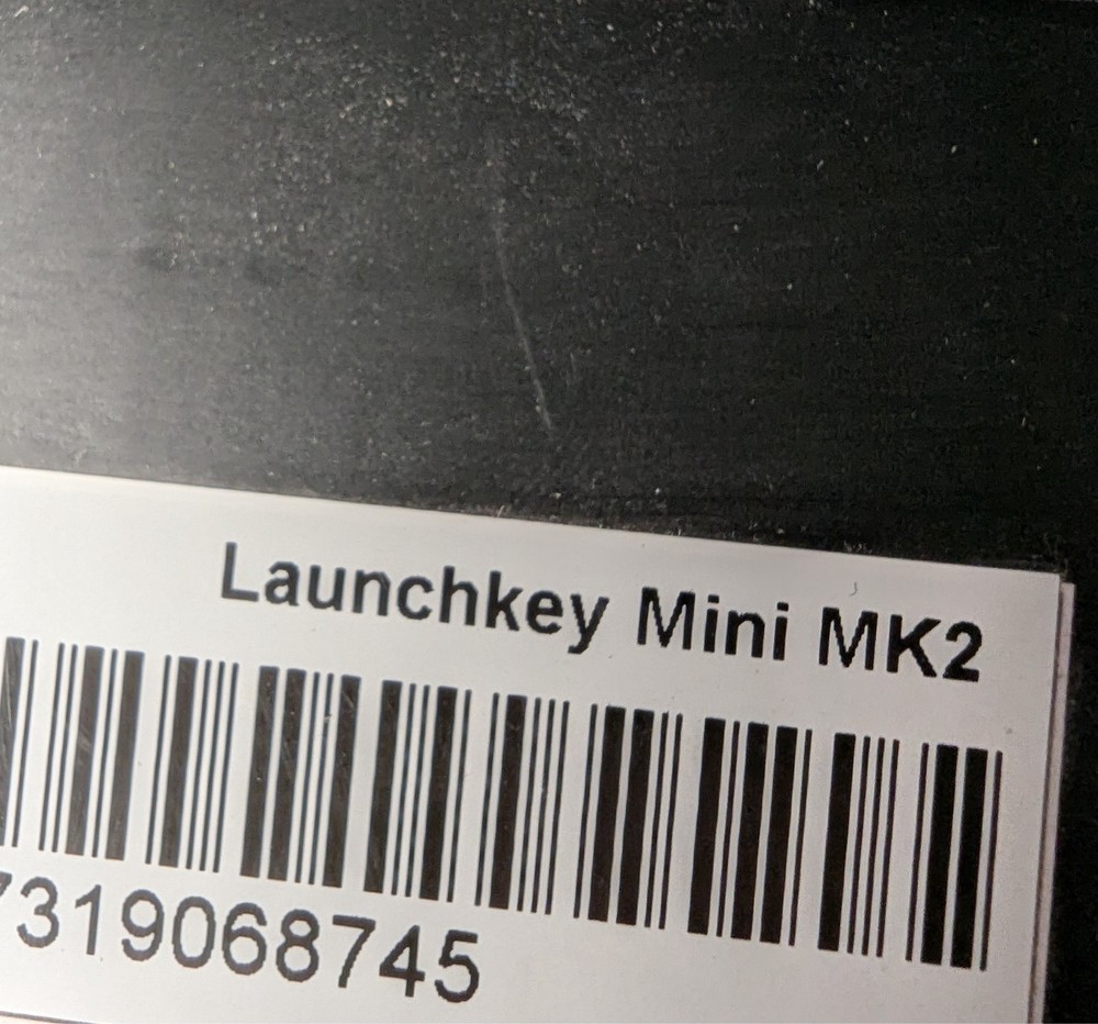 Novation Launchkey Mini MK2 USB MIDI Keyboard Controller