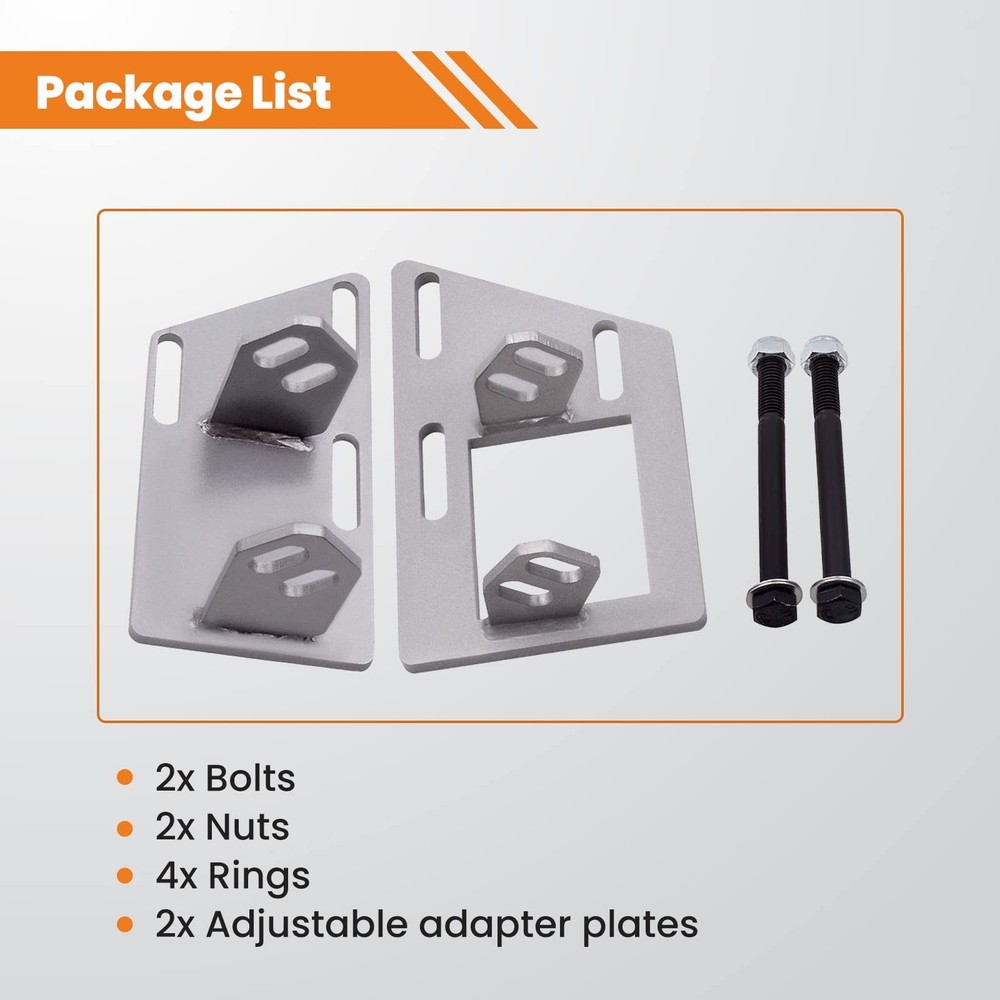 Motor Mounts Swap Brackets - Engine Conversion for Chevy Chevrolet Blazer/S10...