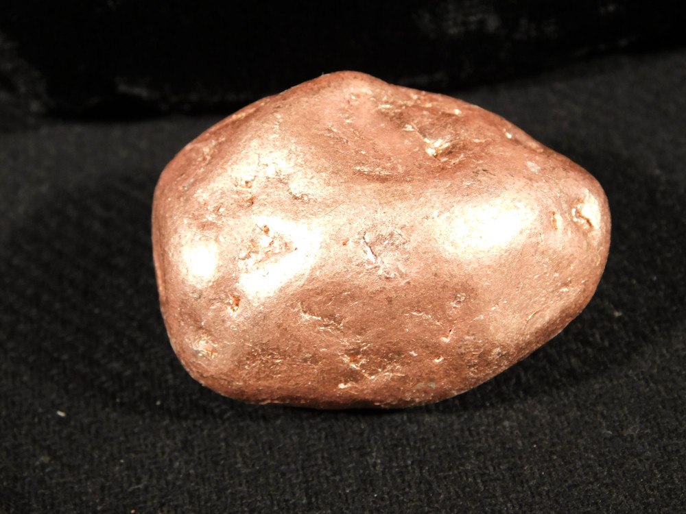 Heavy Solid 100% Natural COPPER NUGGET or Native Copper Float Michigan 184gr