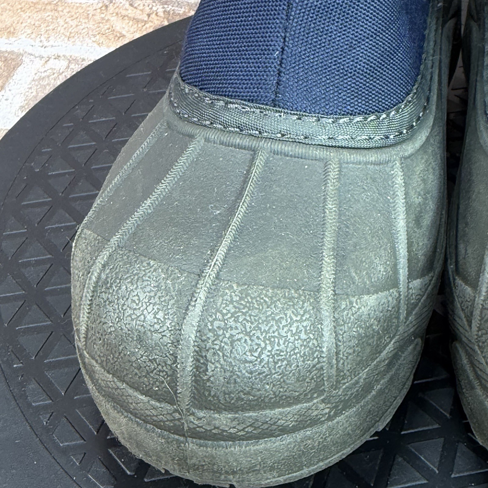 Columbia Powderbug Plus II Waterproof Winter Snow Boots Blue Boys Youth Size 1