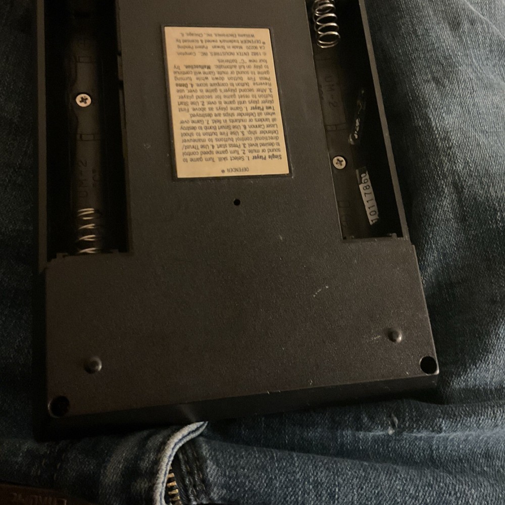 Entex Arcade Defender Handheld Electronic Game, Defender, Ages 8+